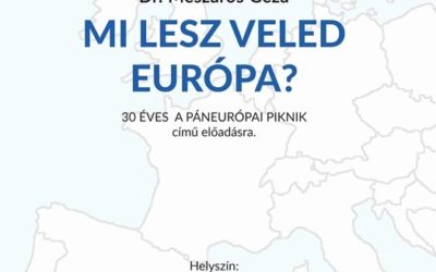 „Mi lesz veled Európa?” – dr. Mészáros Géza előadása